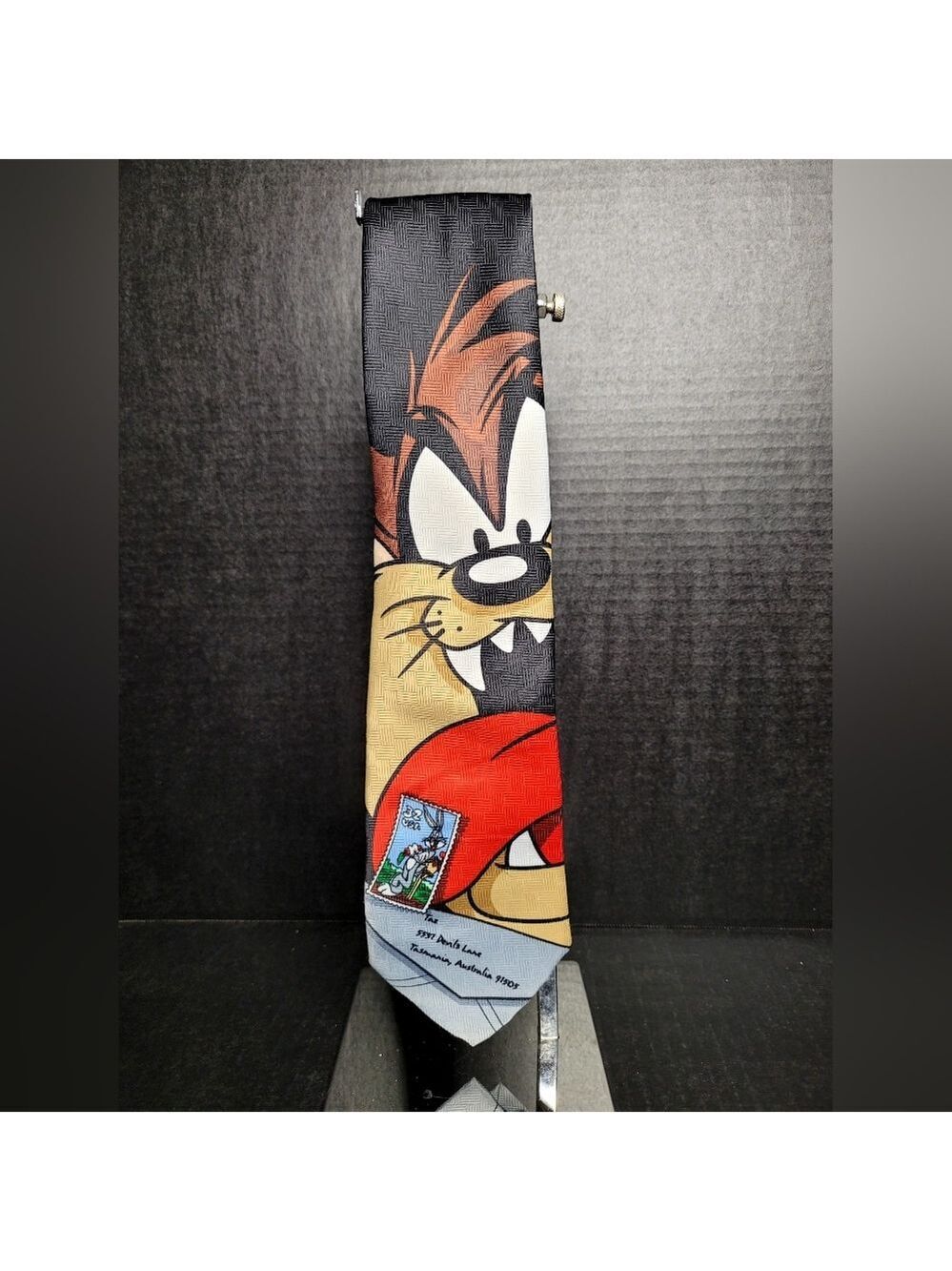 Looney Tunes Stamp Collection Men's Tie